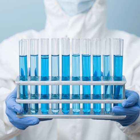 front-view-scientist-holding-blue-chemicals